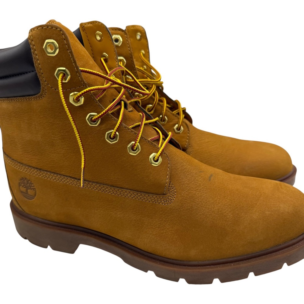 Timberland Premium 6 Inch Waterproof Boot Wheat Nubuck Mens Size 13 TB1A27TP